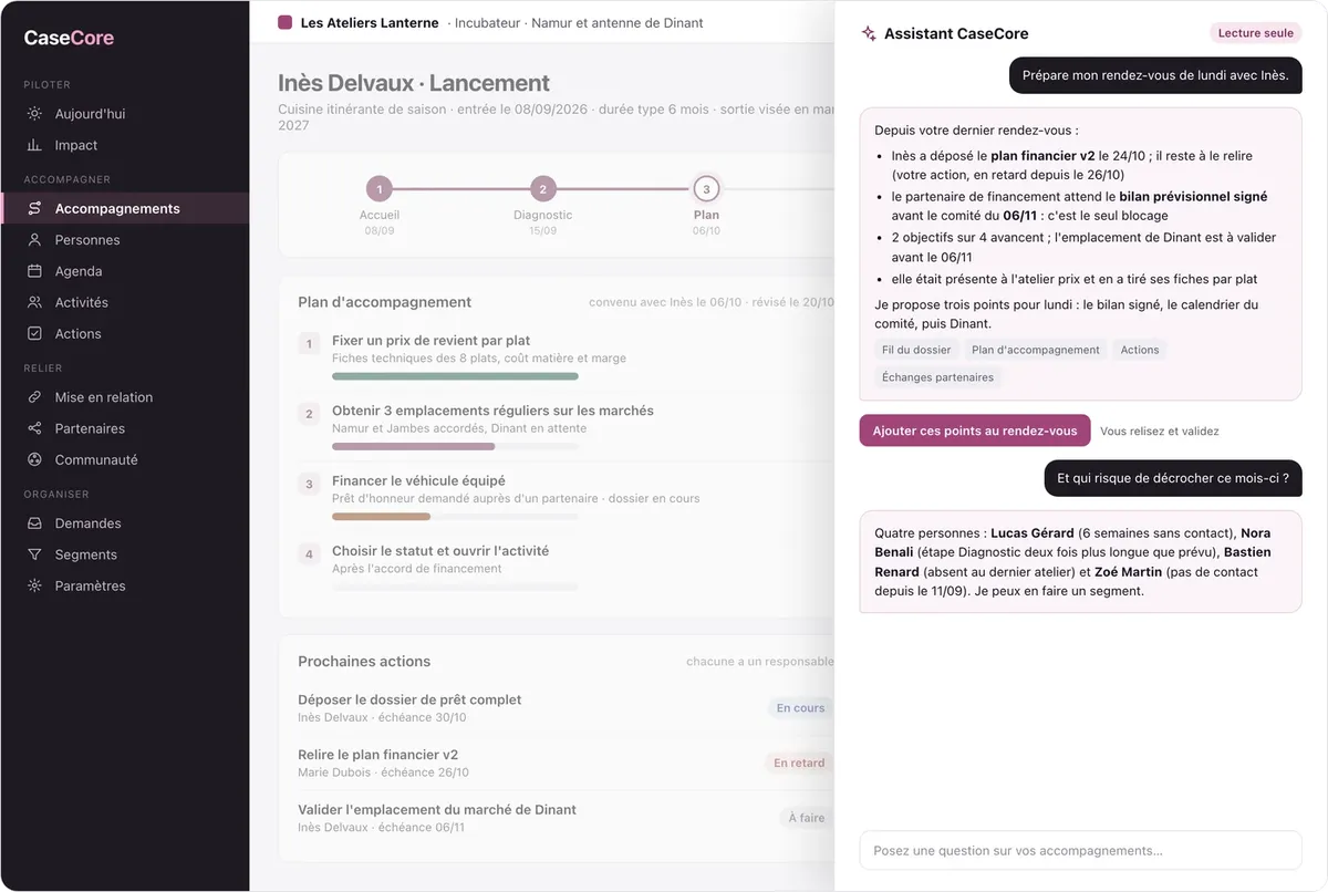 CaseCore : assistant IA