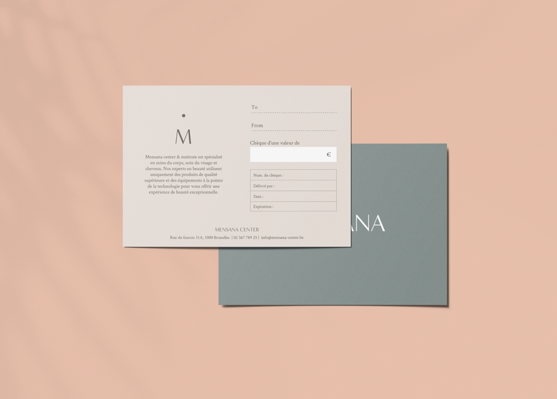 Mensana carte cadeau