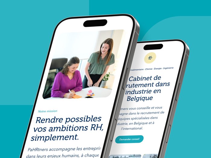 PAHRTNERS — Site web de recrutement & RH