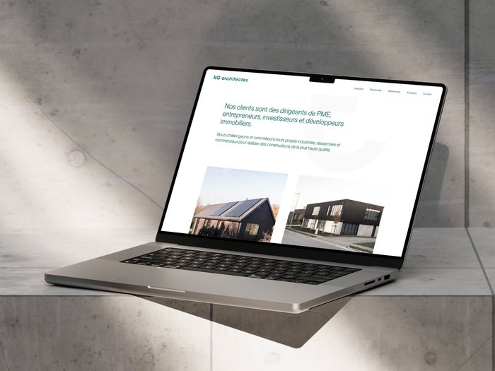 RG architectes — Architecture website