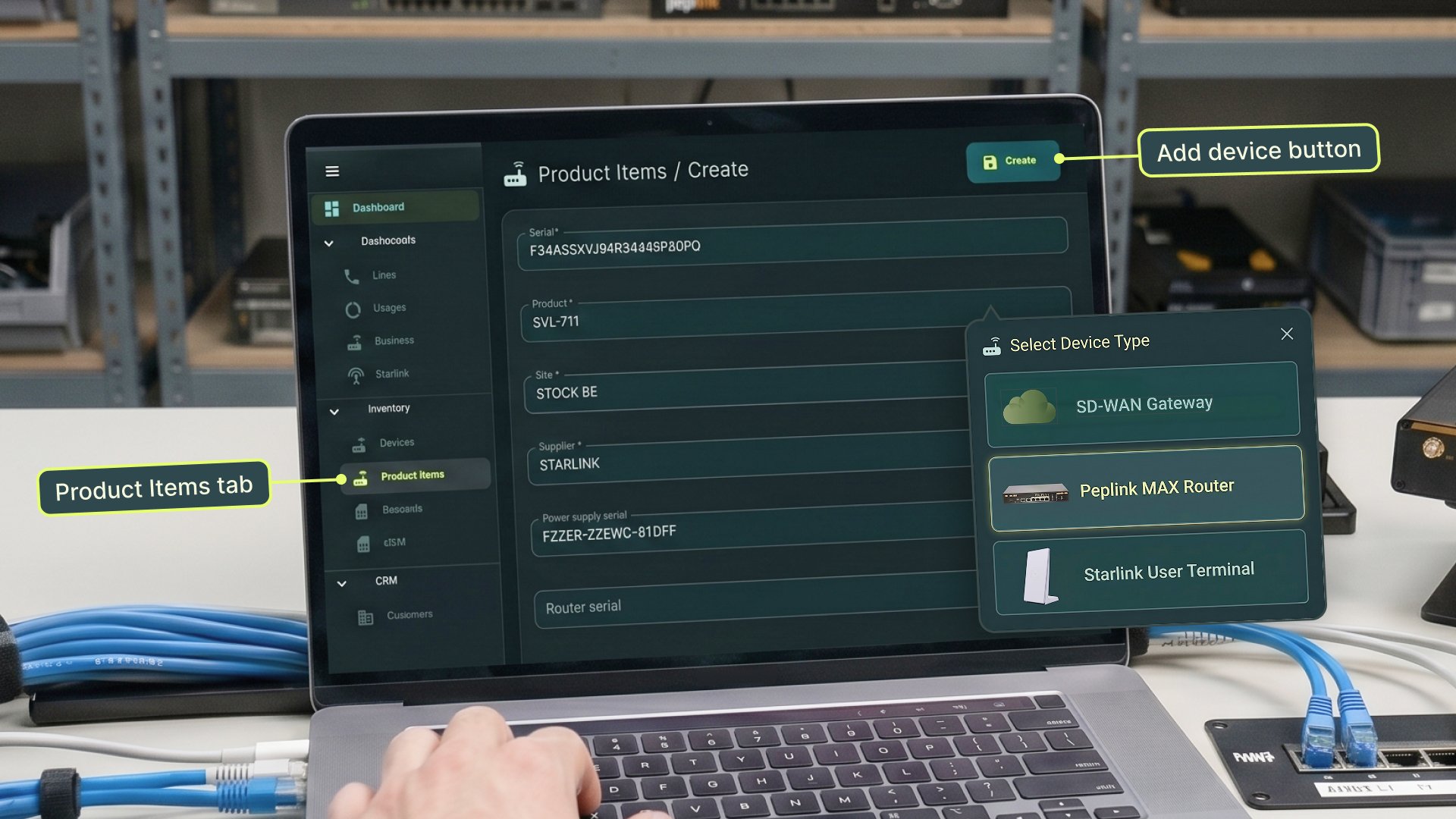 venn-platform-ecran-de-la-creation-d-un-element-produit-vignette
