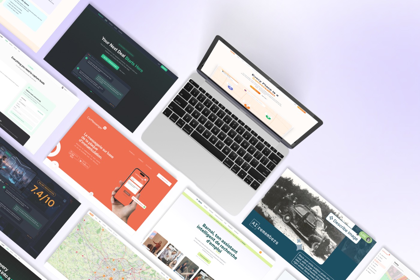 Produits et prototypes issus du KernLab